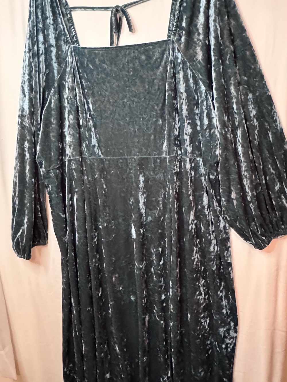 Ava & Viv Green crushed Velvet